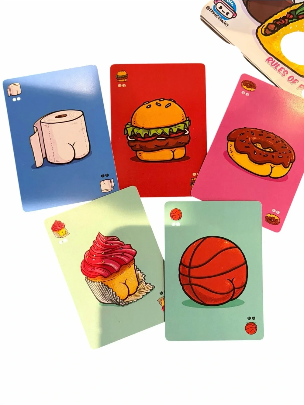 Butts On Things Kids Card Game